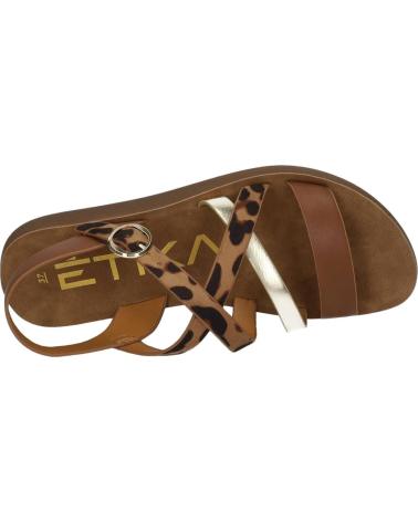 SANDALES ETIKA 10129 À IMPRIMÉ LÉOPARD LEOPARDO