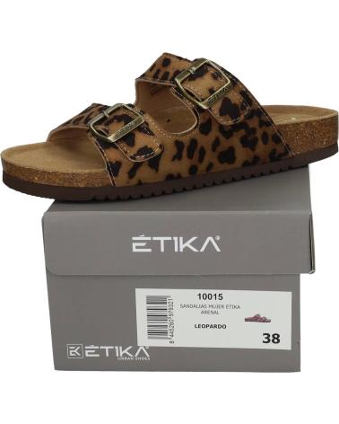 Accueil-ETIKA-SANDALES ETIKA 10015 À IMPRIMÉ LÉOPARD-LEOPARDO