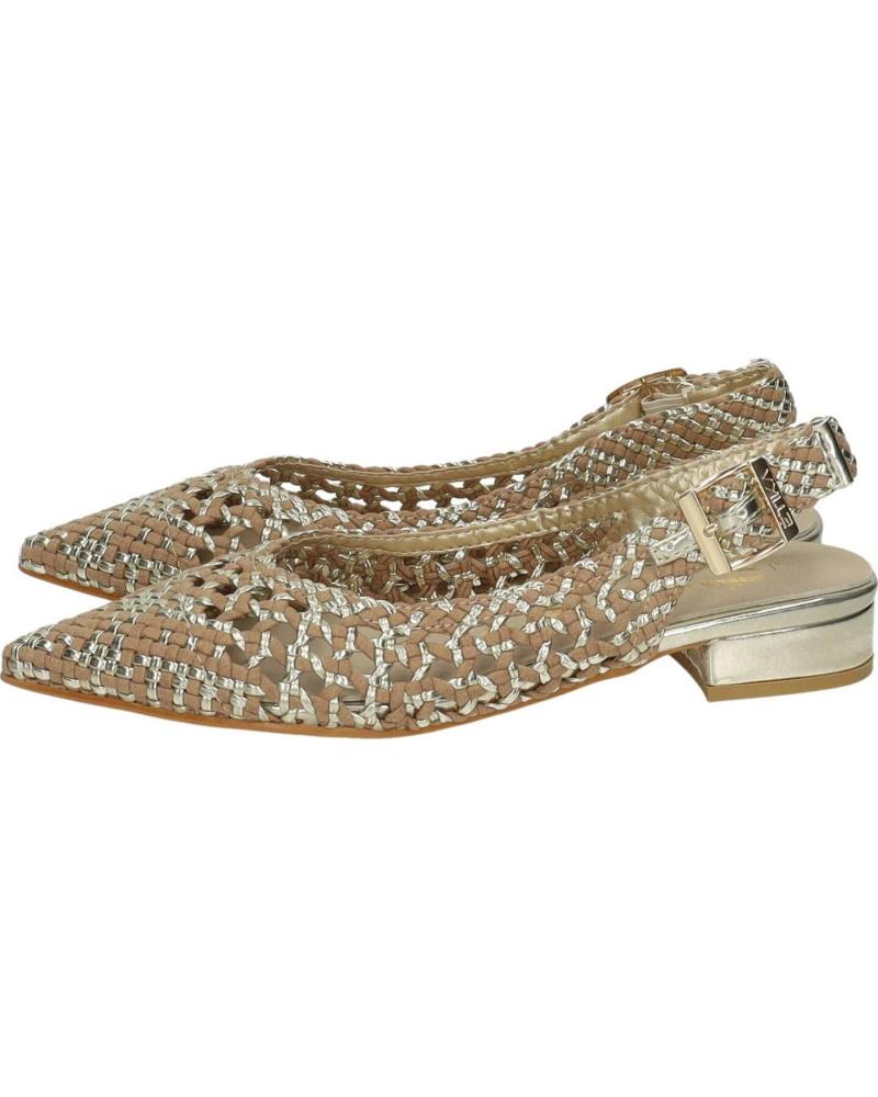 ETIKA 10125 BEGE - SLINGBACK VAZADO BEIGE