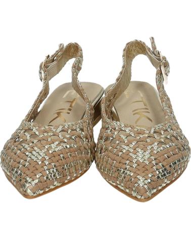 ETIKA 10125 BEGE - SLINGBACK VAZADO BEIGE