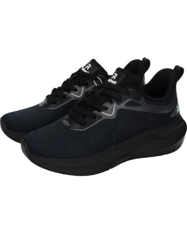 REFRESH 173114 NERO - SCARPE SPORTIVE URBANE NEGRO