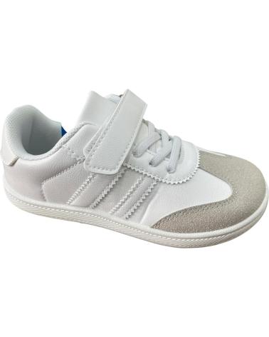 BAREFOOT FRIENDLY SNEAKERS BUBBLE BOBBLE K838 WHITE BLANCO