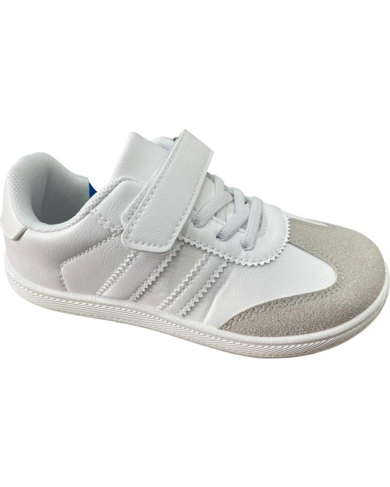 BAREFOOT FRIENDLY SNEAKERS BUBBLE BOBBLE K838 WHITE BLANCO