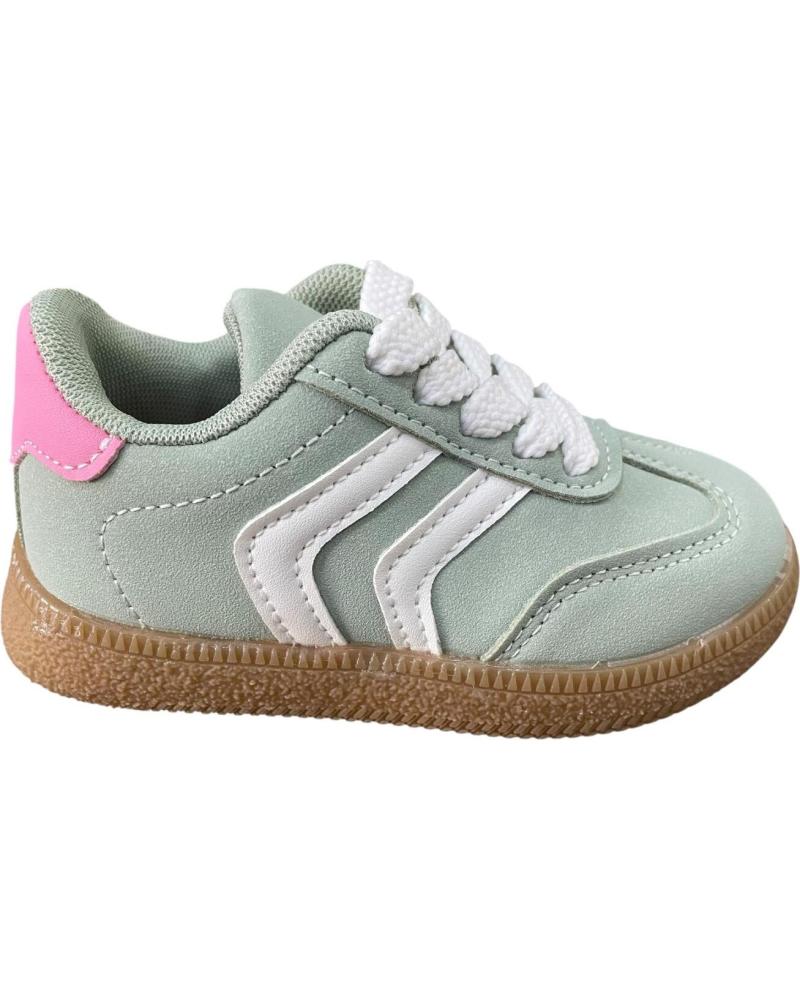 BUBBLE BOBBLE CASUAL SNEAKERS C1329 WATER GREEN VERDE