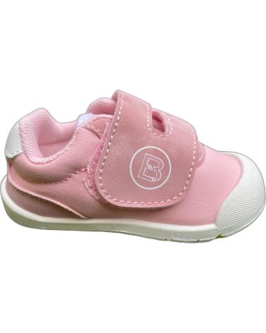 BUBBLE BOBBLE PINK CANVAS BAREFOOT SNEAKERS MODEL K836 ROSA