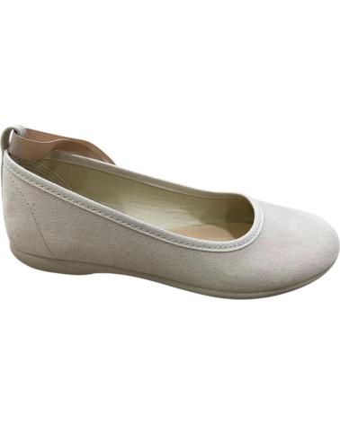 BATILAS GILDA BALLERINAS MIT GUMMIZUG UND RIEMCHEN - MODELL 169-005 BEIGE BEIGE