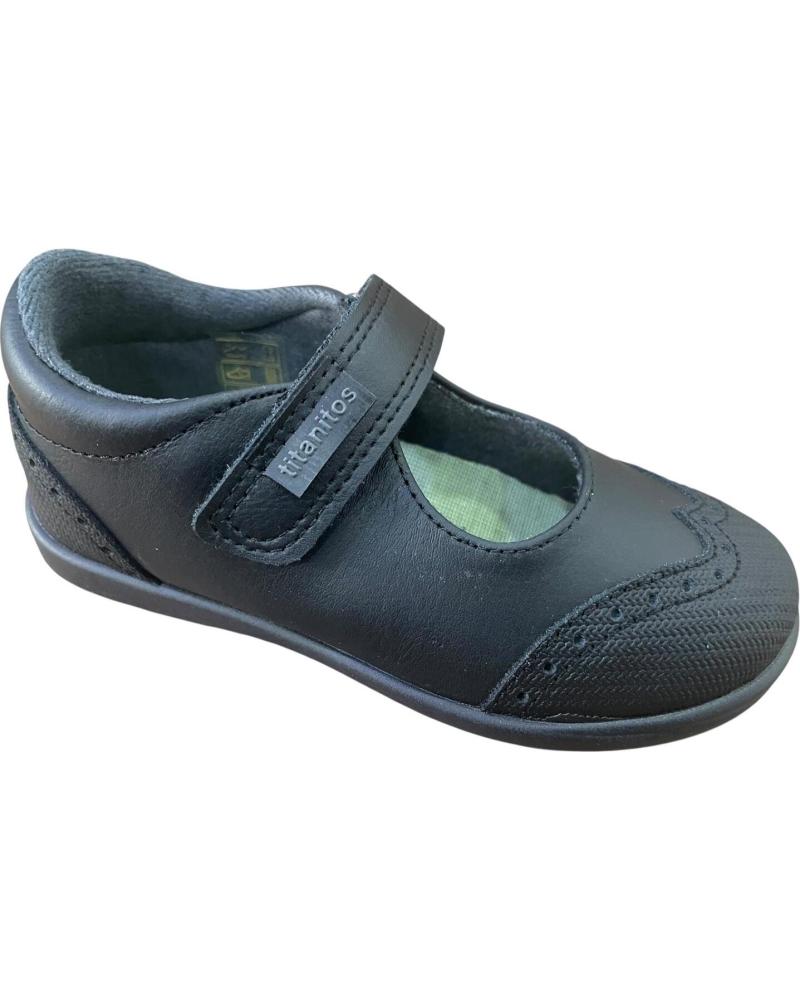 TITANITOS SCHULSCHUH FEBE C940 SCHWARZ NEGRO