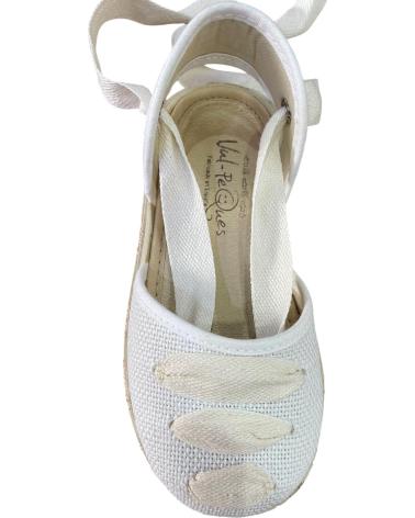 EL CABALLITO 1006 WEISSE ESPADRILLES MIT ESPARTO-BÄNDERN BLANCO