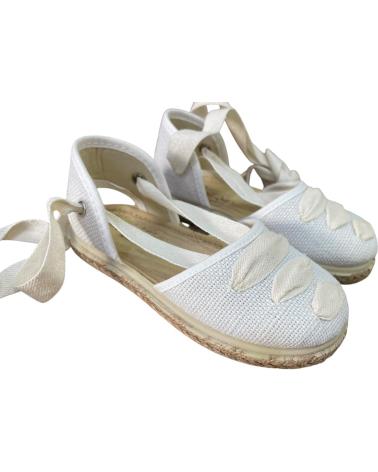 EL CABALLITO 1006 WEISSE ESPADRILLES MIT ESPARTO-BÄNDERN BLANCO