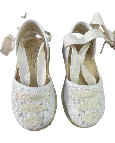 EL CABALLITO 1006 WEISSE ESPADRILLES MIT ESPARTO-BÄNDERN BLANCO