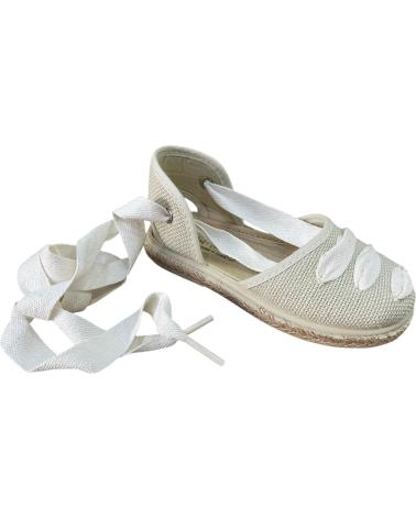 ESPADRILLE AUS ESPARTOGRAS MIT SCHNÜREN EL CABALLITO 1006 VULPEKES BEIGE BEIGE