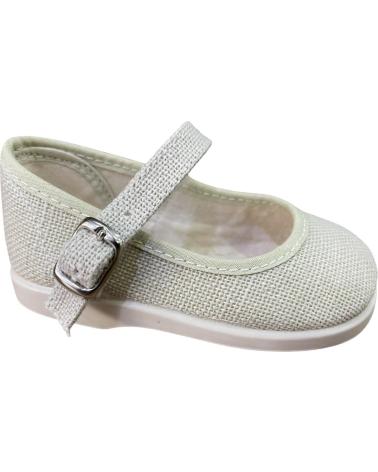 ANDREA RUIZ SPANGENSCHUHE LEINEN 977 BEIGE BEIGE