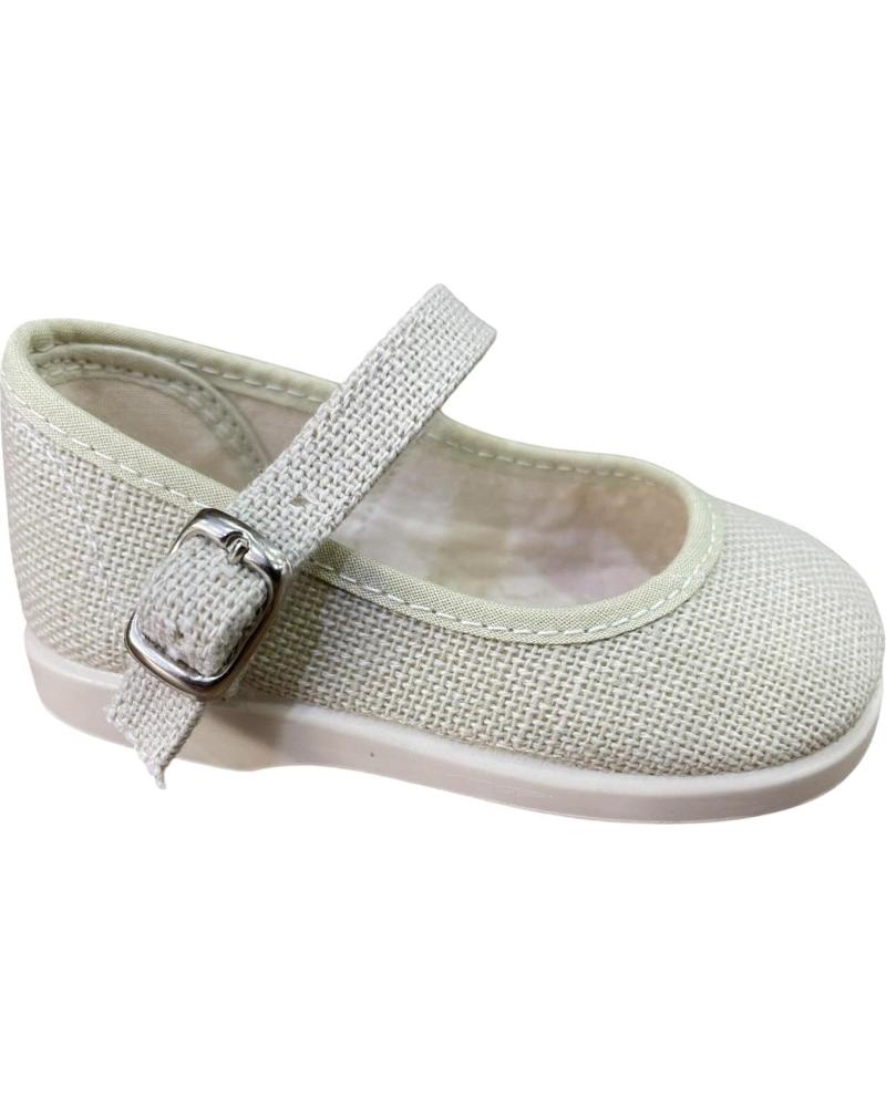 ANDREA RUIZ SPANGENSCHUHE LEINEN 977 BEIGE BEIGE