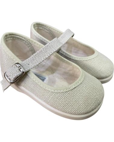 ANDREA RUIZ SPANGENSCHUHE LEINEN 977 BEIGE BEIGE