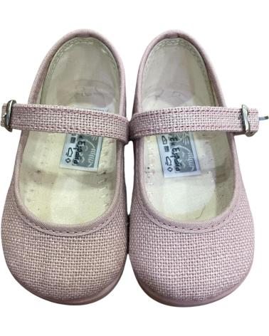 ANDREA RUIZ SPANGENSCHUHE LEINEN MAKE-UP 977 ROSA ROSA
