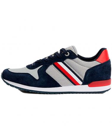 Sportivo-De-Hombre-TOMMY-HILFIGER-ZAPATILLAS-ICONIC-RUNNER-DESERT-SKY