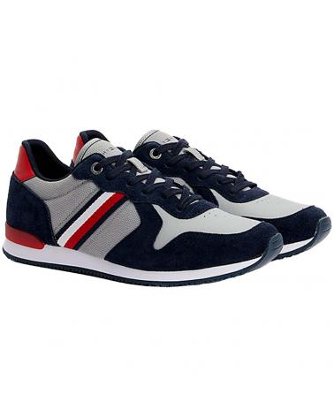 Sportivo-De-Hombre-TOMMY-HILFIGER-ZAPATILLAS-ICONIC-RUNNER-DESERT-SKY