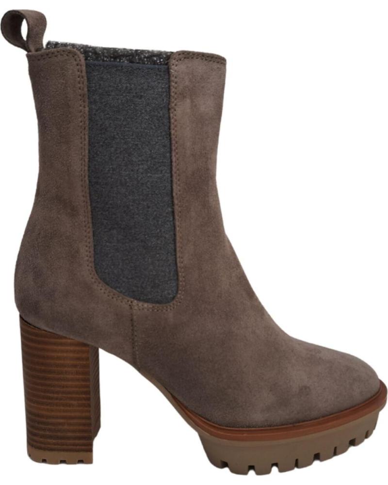 Botines de Mujer PEDRO MIRALLES VELOUR BOTIN TAUPE