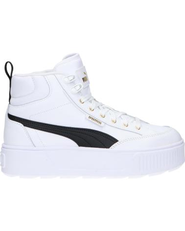 Sneaker für Damen PUMA 385857 KARMEN MID 03 WHITE-BLACK