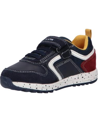 Zapatillas deporte de Niño y Niña GEOX B043CC 022FU B ALBEN C4335 NAVY-BORDEAUX