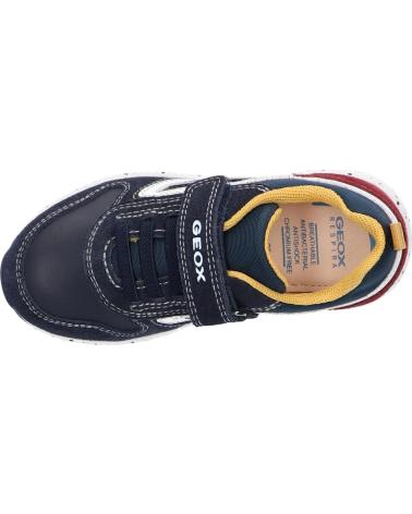Zapatillas deporte de Niño y Niña GEOX B043CC 022FU B ALBEN C4335 NAVY-BORDEAUX