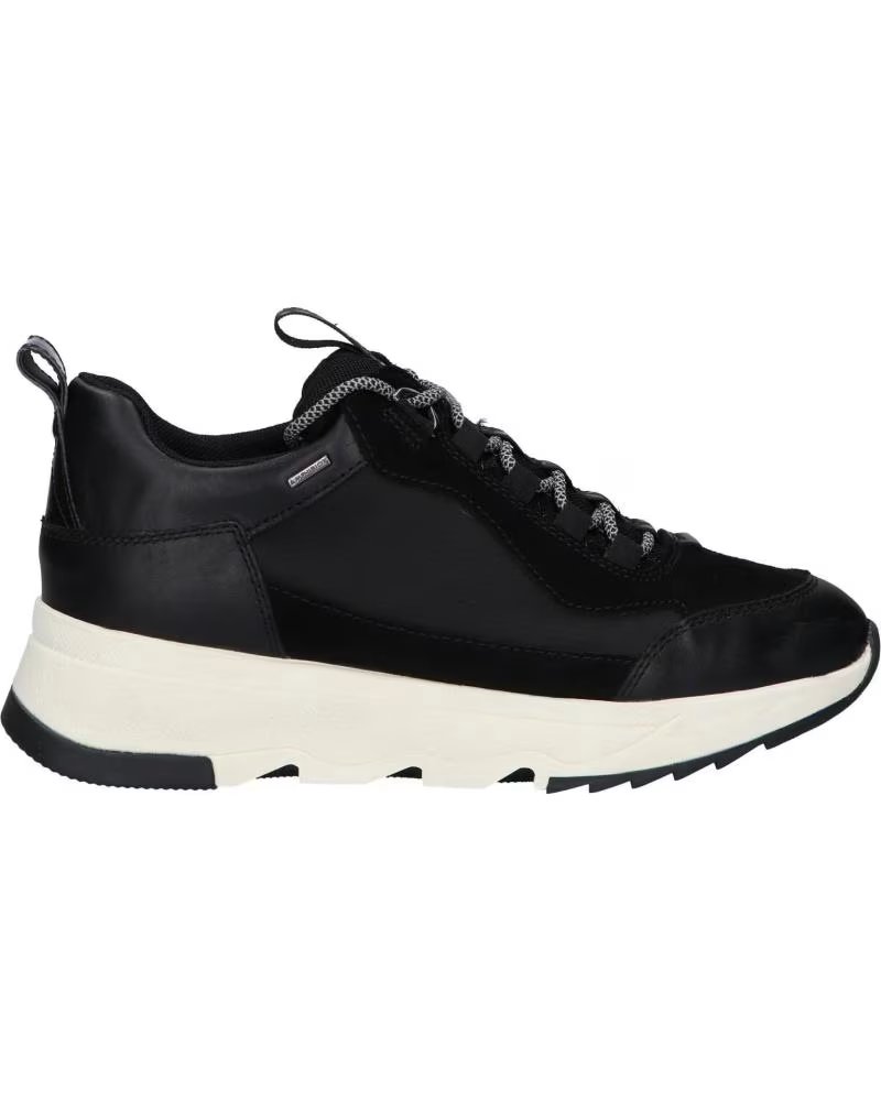 BASKETS GEOX D FALENA B ABX C9999 NOIR BLACK