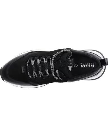 BASKETS GEOX D FALENA B ABX C9999 NOIR BLACK