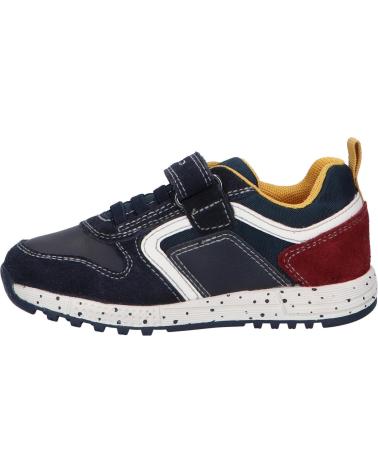 Zapatillas deporte de Niño y Niña GEOX B043CC 022FU B ALBEN C4335 NAVY-BORDEAUX