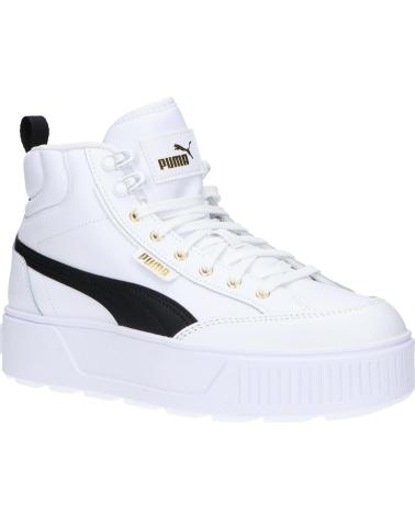 Deportivas de Mujer PUMA 385857 KARMEN MID 03 WHITE-BLACK