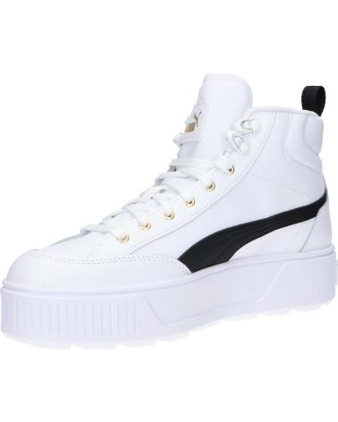 Deportivas de Mujer PUMA 385857 KARMEN MID 03 WHITE-BLACK