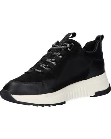 BASKETS GEOX D FALENA B ABX C9999 NOIR BLACK