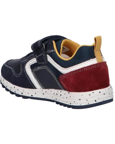 Zapatillas deporte de Niño y Niña GEOX B043CC 022FU B ALBEN C4335 NAVY-BORDEAUX