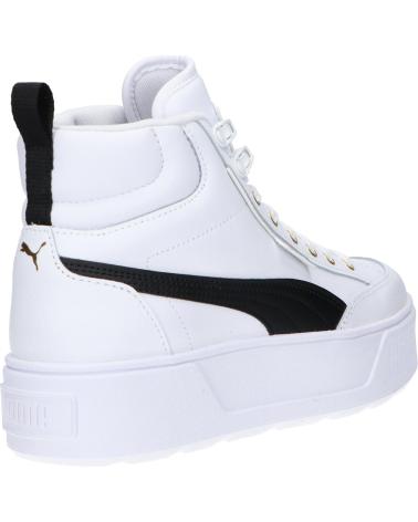 Deportivas de Mujer PUMA 385857 KARMEN MID 03 WHITE-BLACK