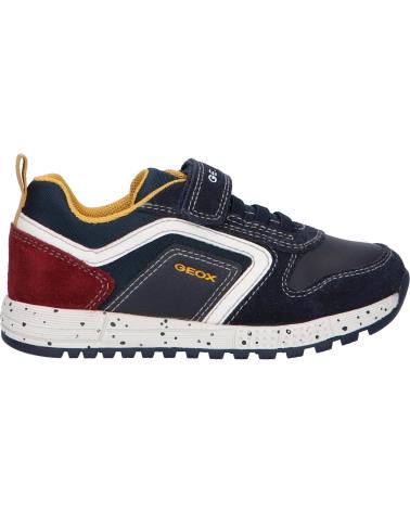 Zapatillas deporte de Niño y Niña GEOX B043CC 022FU B ALBEN C4335 NAVY-BORDEAUX