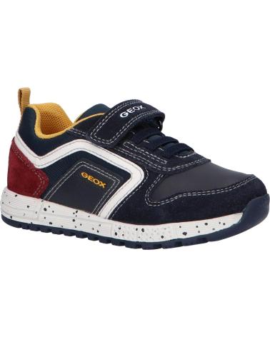 Zapatillas deporte de Niño y Niña GEOX B043CC 022FU B ALBEN C4335 NAVY-BORDEAUX