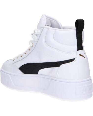 Deportivas de Mujer PUMA 385857 KARMEN MID 03 WHITE-BLACK