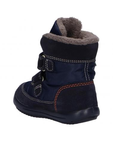 Stivali per Bambina e Bambino KICKERS 878580-10 KIMBAK SUEDE 10 MARINE