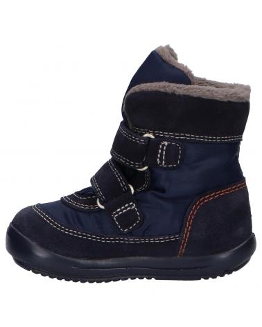 Stivali per Bambina e Bambino KICKERS 878580-10 KIMBAK SUEDE 10 MARINE