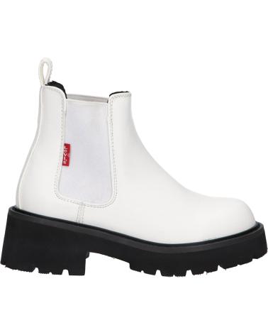 Botas de Niña y Niño LEVIS VBIL0003S ASHLEY 0061 WHITE