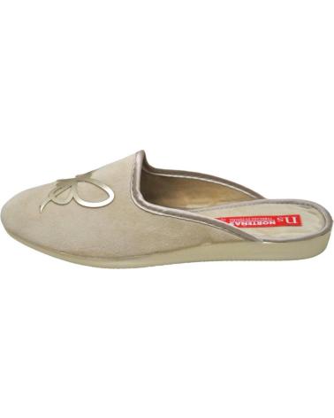 Calzado de casa de Mujer NORTEÑAS NORTENAS - ZAPATILLA CASA MUJER INVIERNO SLIPPERS PANTUF BEIG