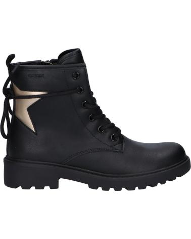 Botas de Mujer y Niña GEOX J9420G 054AJ CASEY C0531 BLACK-PLATINUM