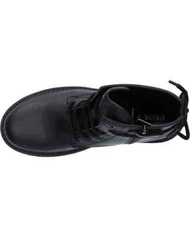 Botas de Mujer y Niña GEOX J9420G 054AJ CASEY C0531 BLACK-PLATINUM