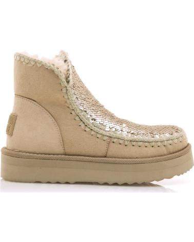 STIVALETTI INVERNALI MARIA MARE 63559 BEIGE CON FODERA CALDA BEIGE