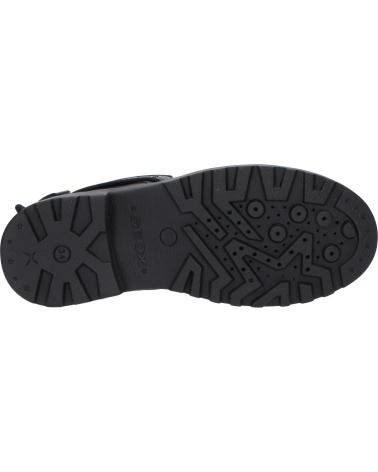 Botas de Mujer y Niña GEOX J9420G 054AJ CASEY C0531 BLACK-PLATINUM