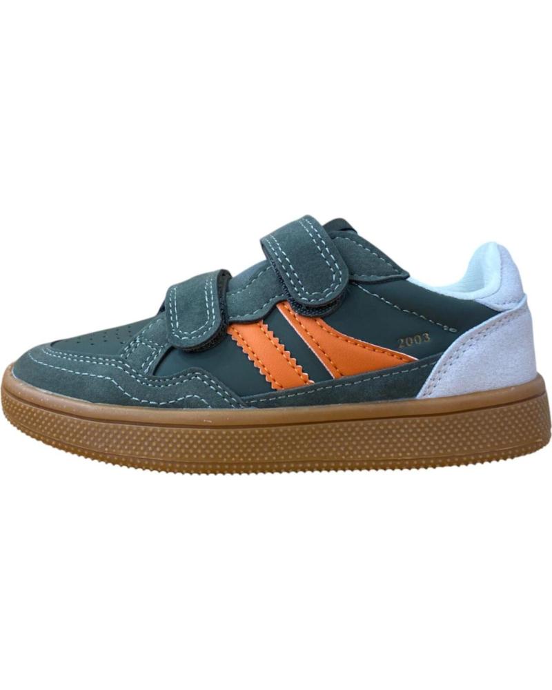 XTI SNEAKER VELCROS MARRóN