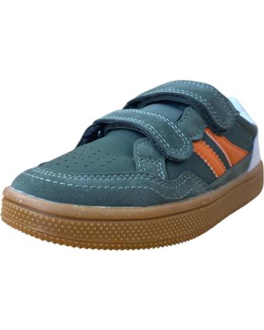 XTI SNEAKER VELCROS MARRóN