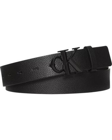 CALVIN KLEIN CK BUCKLE GÜRTEL 32MM SCHWARZ NEGRO