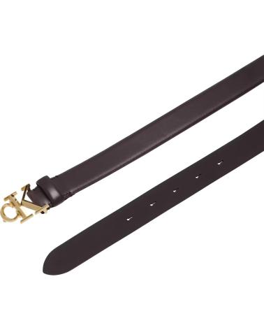 CINTURA CALVIN KLEIN CK BUCKLE FIXED 30MM MARRONE MARRON