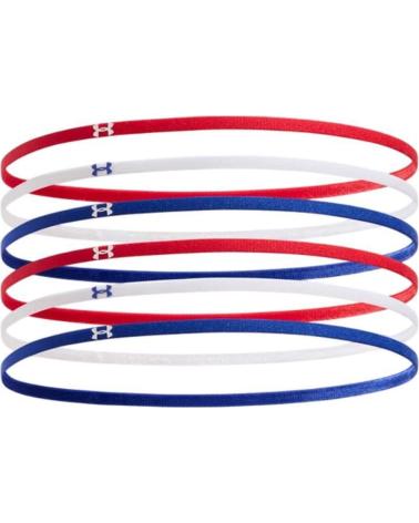 UNDER ARMOUR MULTICOLORED HEADBANDS 1389932-600 - 6-PACK NAN