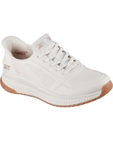 SKECHERS BOBS SQUAD 4 KEY LOOK BRANCAS BLANCO